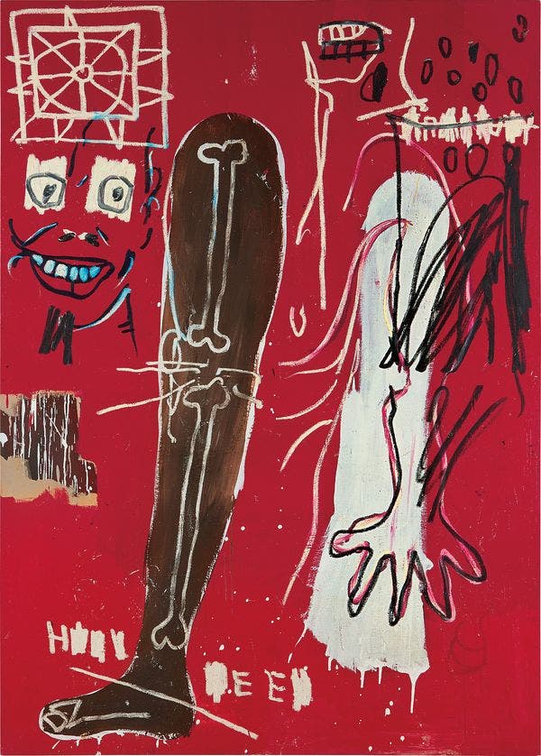 Breaking It Down: Jean-Michel Basquiat's 'Untitled (Halloween)', circa 1982
