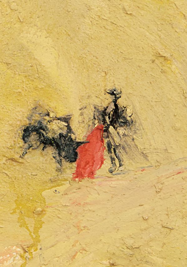 In the Spanish Tradition: Barceló's Dynamic Bullfight