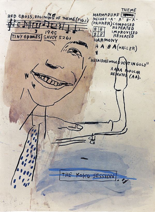 Breaking It Down: Jean-Michel Basquiat's 'Untitled (Halloween)', circa 1982