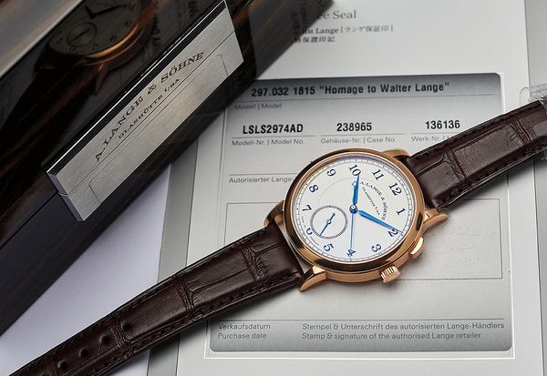An Introduction To The 1815 Homage to Walter Lange