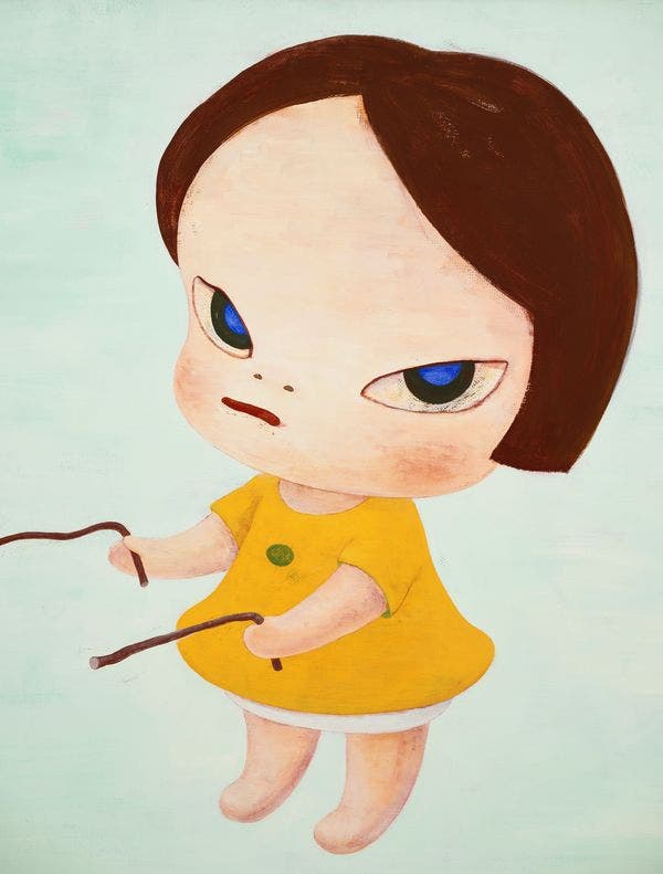 Golden Visions: The Enchanting World of Yoshitomo Nara