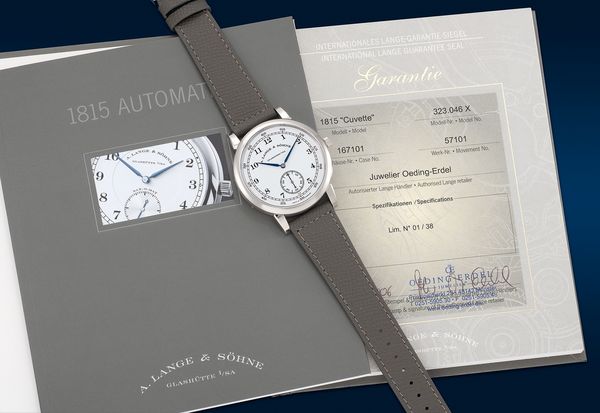 It’s A. Lange & Söhne’s Big Anniversary Year; Celebrate With These Hong Kong Watch Auction: XVIII Lots