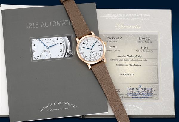 It’s A. Lange & Söhne’s Big Anniversary Year; Celebrate With These Hong Kong Watch Auction: XVIII Lots