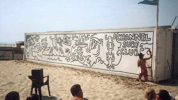 Keith Haring and the Belgian Surf Club
