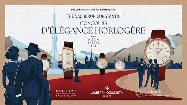 Phillips and Bacs & Russo and Vacheron Constantin Phillips × Vacheron Constantin: Concours d'Élégance Horlogère