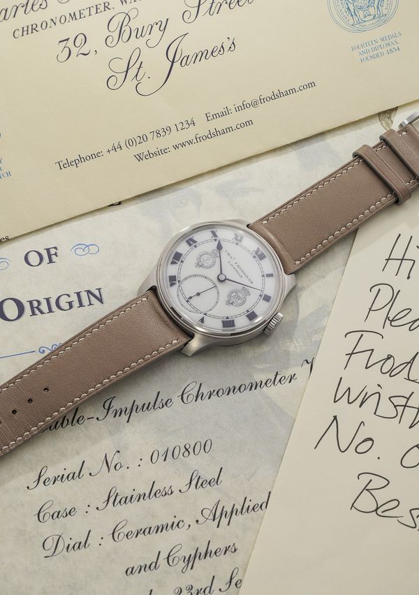 Understanding The Charles Frodsham Double Impulse Chronometer Escapement