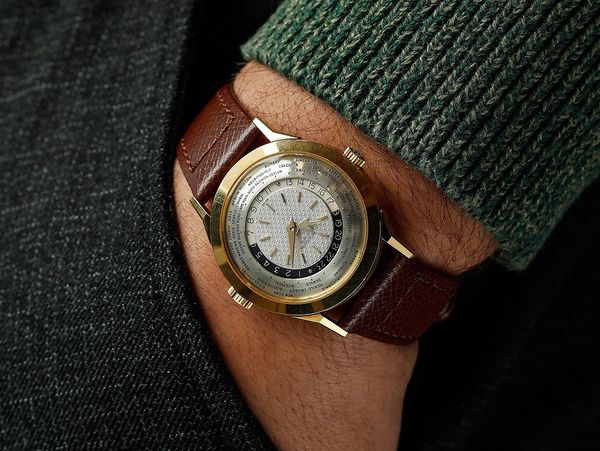 Everything You've Ever Wanted To Know About The Patek Philippe Two-Crown World-Time Ref. 2523 Wristwatch