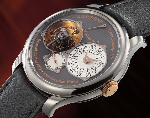 Looking For A Rare F.P. Journe? Try One With A Black Or Grey Dial