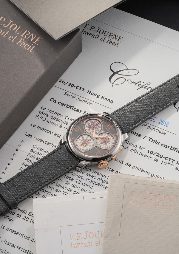 Looking For A Rare F.P. Journe? Try One With A Black Or Grey Dial
