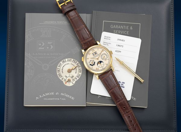 It’s A. Lange & Söhne’s Big Anniversary Year; Celebrate With These Hong Kong Watch Auction: XVIII Lots