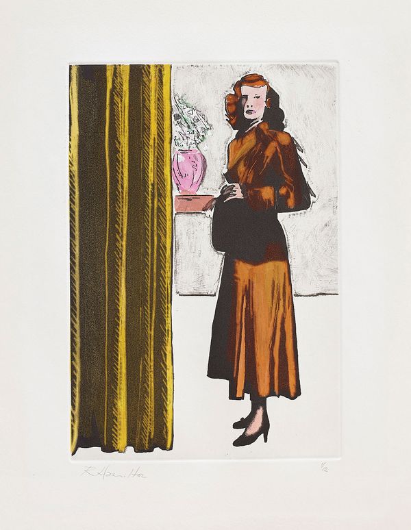Richard Hamilton Patricia Knight I (coloured), 1982