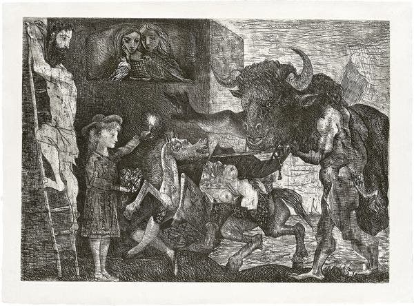 Pablo Picasso: 'La Minotauromachie'