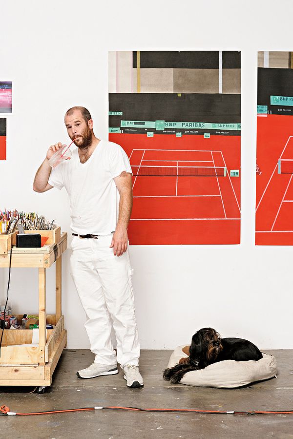 Pop Meets Modernism: Jonas Wood's Tennis Courts