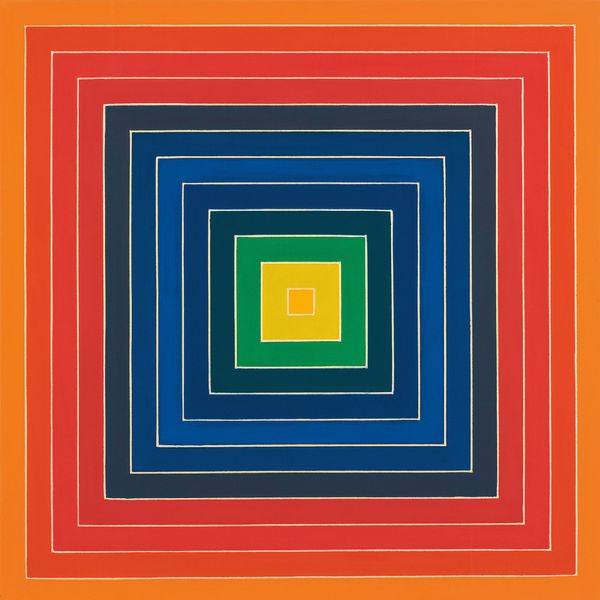 Chromatic Interplay: Josef Albers in Red