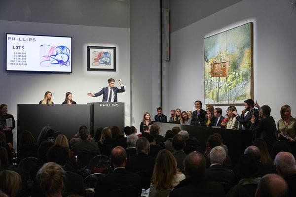 New York Evening Sale Realizes $114.8 Million