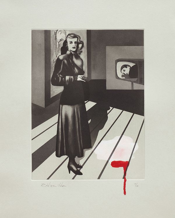 Richard Hamilton Patricia Knight III (coloured), 1982