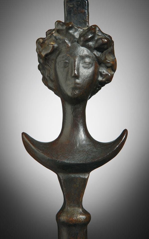 Tête de Femme: Lauren Bacall & Alberto Giacometti