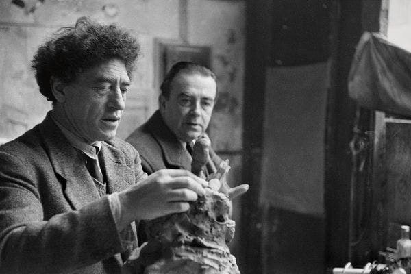 Alberto Giacometti's Work in Plaster