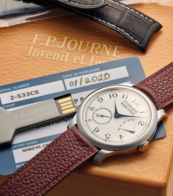 Beyond the Headliners: Eight More F.P. Journe Highlights to Know at the New York Watch Auction: XIII