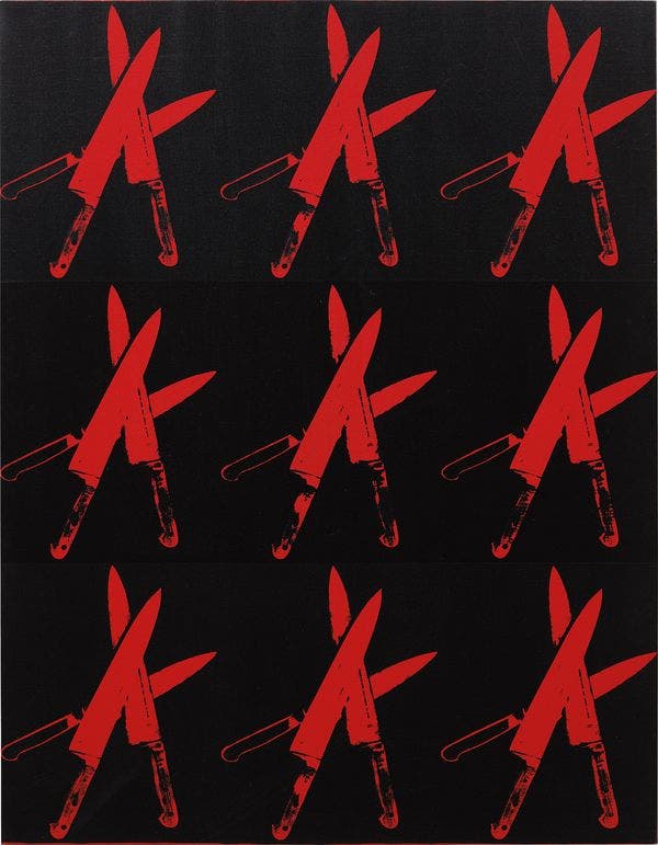 Warhol's Knives and Guns, 1981-1982