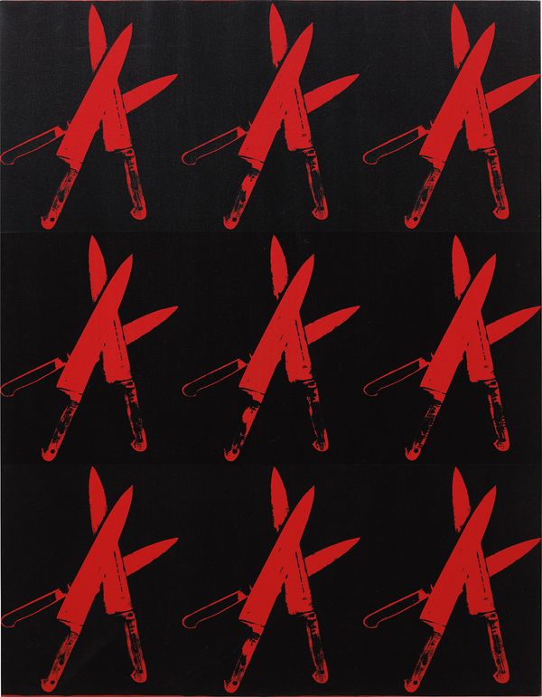 Warhol's Knives and Guns, 1981-1982