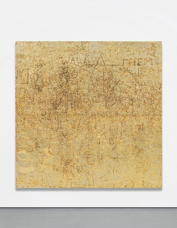 Opulent Abstraction: Stingel Sealed in Gold