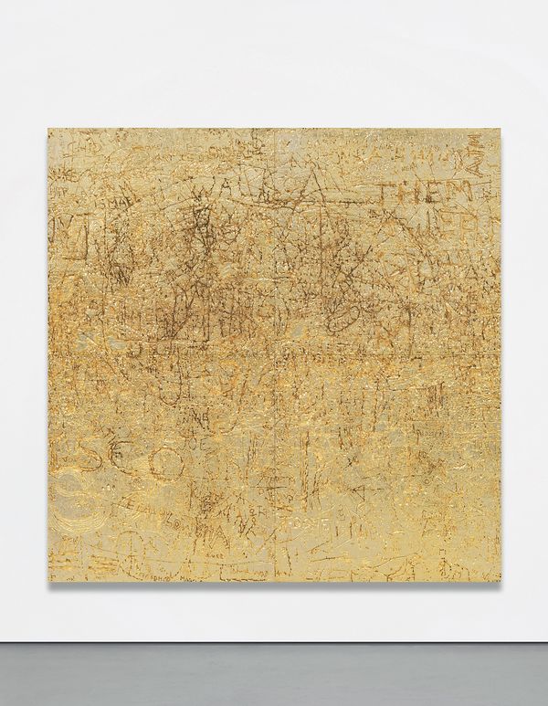Opulent Abstraction: Stingel Sealed in Gold