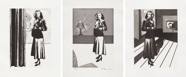 Richard Hamilton Patricia Knight I, II, and III, 1982