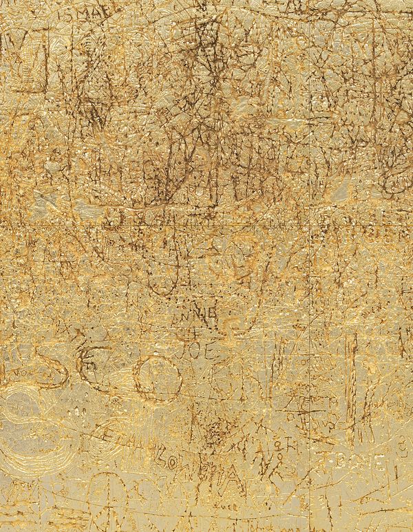 Opulent Abstraction: Stingel Sealed in Gold
