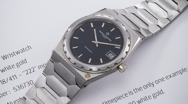 The One-Of-A-Kind Vacheron Constantin 222 In 18k White Gold Was Worth The Wait