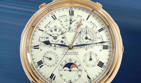 Understanding the J. Player & Son 'Hyper Complication' Pocket Watch
