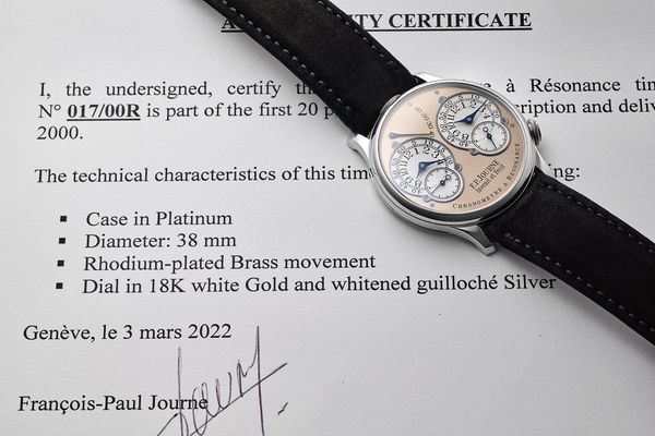 Understanding the Magic of F.P. Journe's ‘Souscription’ Series