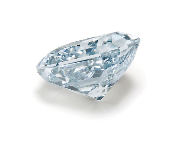 An Exceptional Tiffany Blue Diamond