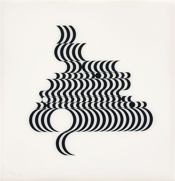 Bridget Riley Makes Her Mark
