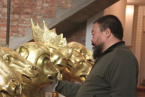 Ai Weiwei’s Circle of Animals/Zodiac Heads