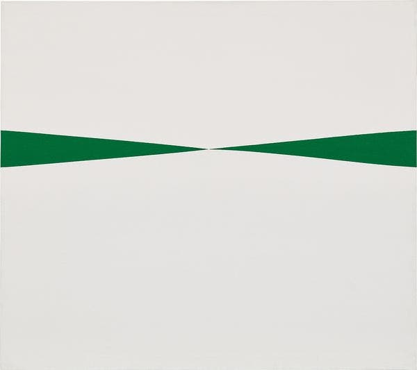 Carmen Herrera's 'Blanco y Verde': The Artist's Most Seminal Series
