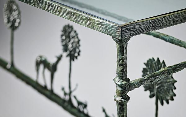 Diego Giacometti's 'La promenade des amis' Console