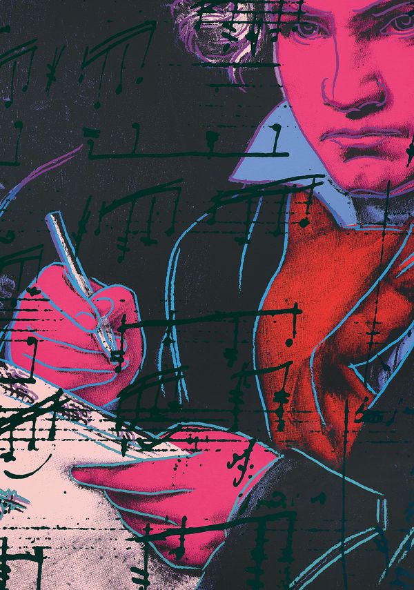 The Moonlight Sonata in Technicolour: Andy Warhol’s Reinvention of Ludwig van Beethoven