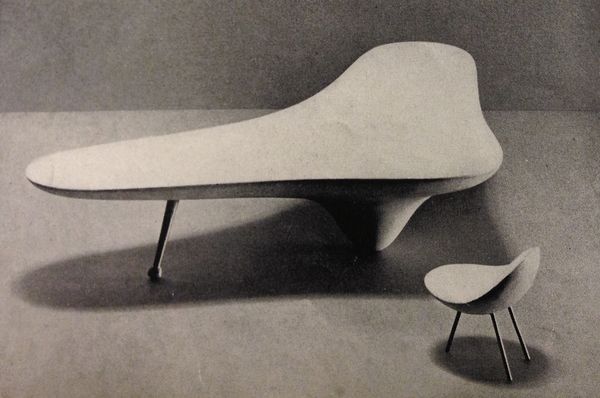 The Burden Chair by Noguchi