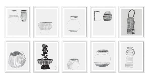 'Computer Drawings': Charting Inspirations Behind Jonas Wood's Pot Motif