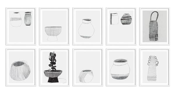 'Computer Drawings': Charting Inspirations Behind Jonas Wood's Pot Motif