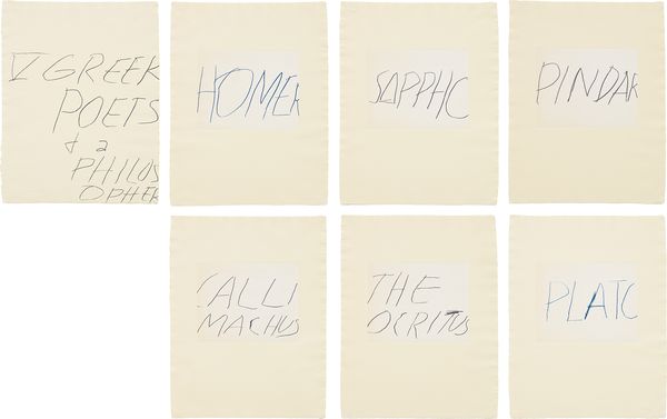 Rewriting History: Cy Twombly Idolized the Legends of Antiquity