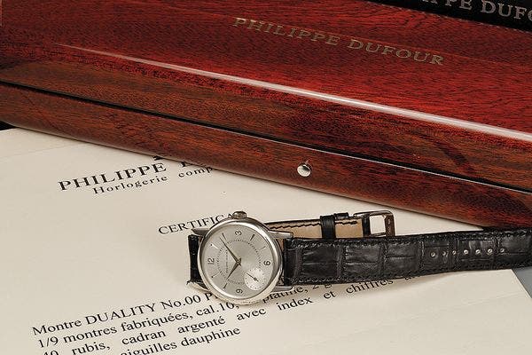 The Rarity of the Duality: The Philippe Dufour Duality N°00