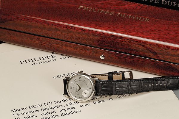 The Rarity of the Duality: The Philippe Dufour Duality N°00