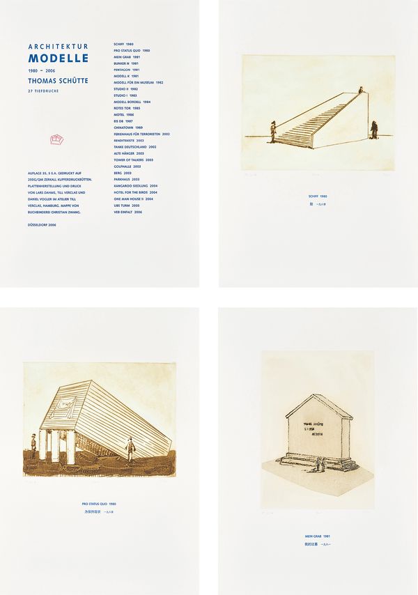 Design Immortalized: 27 Thomas Schütte Models Combine Function and Fantasy