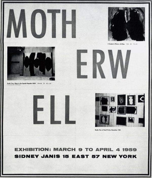 A Painter in Love: Robert Motherwell's Gestural Reawakening