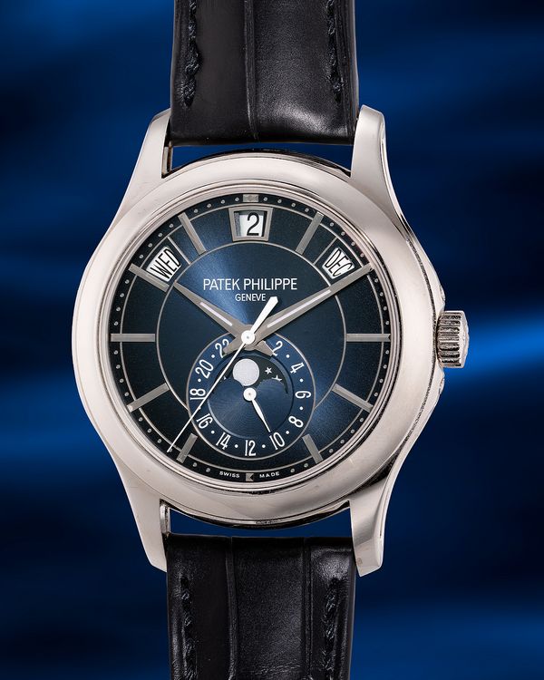 In Focus: The Patek Philippe Annual Calendar Moonphase Ref. 5205