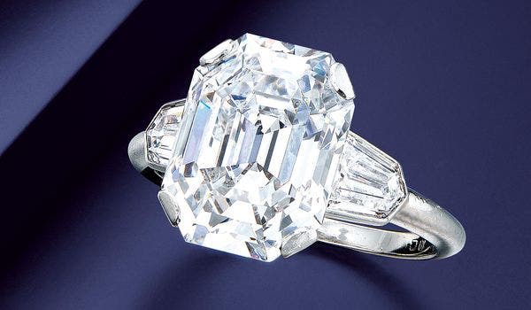 Graeme Thompson on a Cartier 'Golconda' Diamond Ring