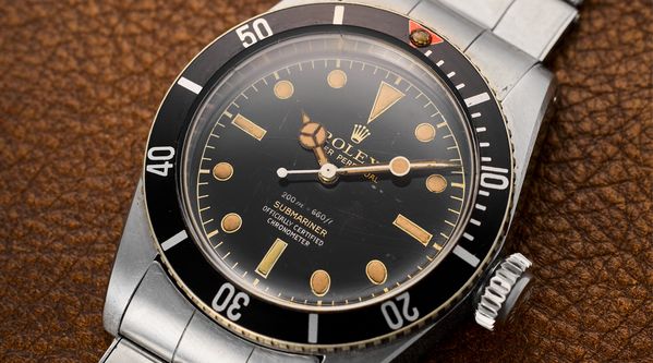 A Time Capsule from 1958: The Rolex Submariner Ref. 6538 'Big Crown, 4-Liner'