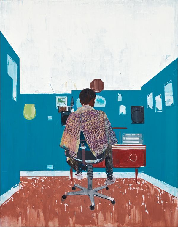 Hurvin Anderson's Barbershop Series